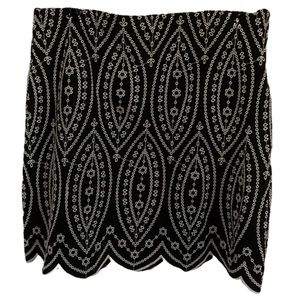 Loft Embroidered Skirt